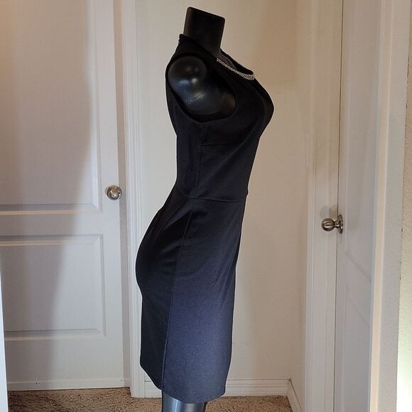 BRAND NEW APT.9 SLEEVELESS ABOVE THE KNEE  LINE RHINESTONES EMBELLISHMENTS DRESS - Picture 6 of 14